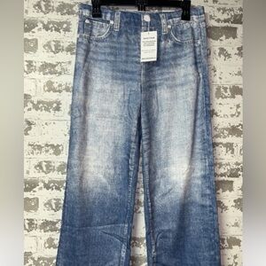 NWT Mila Rosabella Denim sweatpants jeans in LARGE